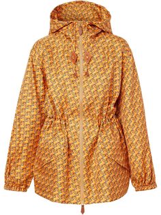 Burberry куртка с капюшоном и принтом