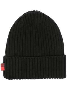Woolrich ribbed knit beanie