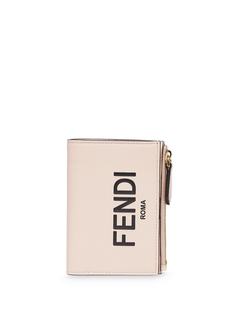 Fendi кошелек с тисненым логотипом