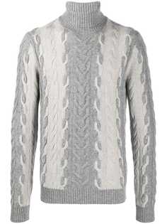 Corneliani cable knit jumper
