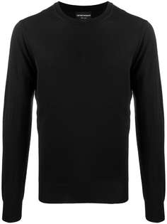 Emporio Armani джемпер с круглым вырезом