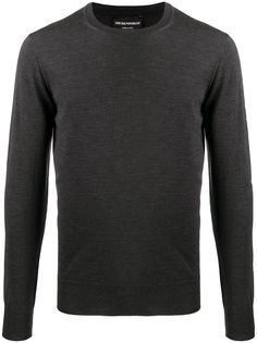 Emporio Armani джемпер с круглым вырезом