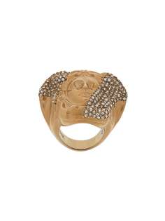 Versace кольцо Medusa с кристаллами