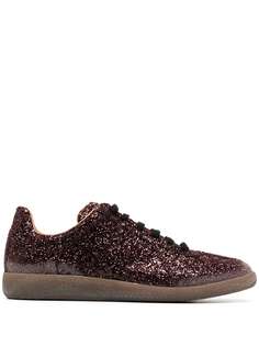 Maison Margiela кеды с блестками