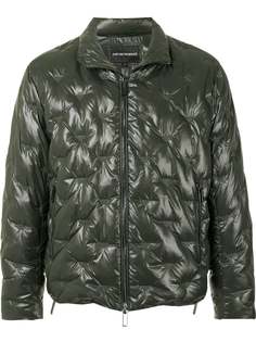 Emporio Armani стеганый пуховик