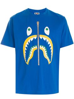 A BATHING APE® футболка Shark с короткими рукавами