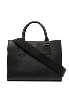 Emporio Armani сумка-тоут с логотипом