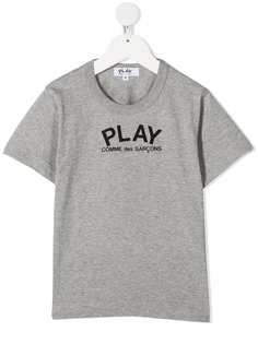 Comme Des Garçons Play Kids heart-print T-shirt