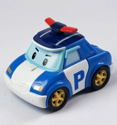 Машинка трансформер Robocar Poli Поли 10 см