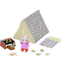Игровой набор Sylvanian Families Кемпинг у моря