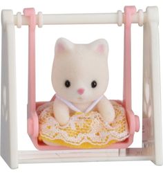 Игровой набор Sylvanian Families Кошечка на кочелях
