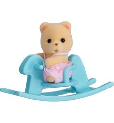 Игровой набор Sylvanian Families Медвежонок на качалке 4 см