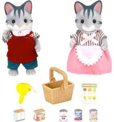 Игровой набор Sylvanian Families Владельцы супермаркета