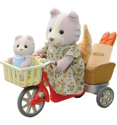 Игровой набор Sylvanian Families Велосипедная прогулка