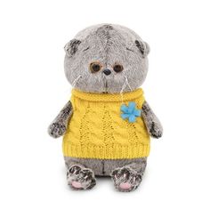 Мягкая игрушка Budi Basa Басик Baby в жилетке 20 см