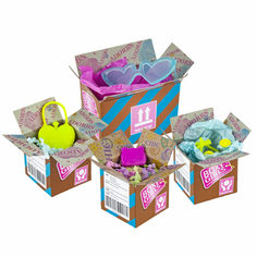 Boxy Girls 1Toy Boxy Girls Набор игровой из 4-х посылок с сюрпризами для кукол Boxy Girls