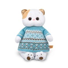 Мягкая игрушка Budi Basa Кошечка Ли-Ли в свитере 24 см