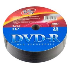 Диск DVD-R VS 4.7 GB 16x bulk 25 шт.
