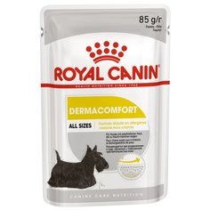 Влажный корм для собак Royal Canin для здоровья кожи и шерсти 85г