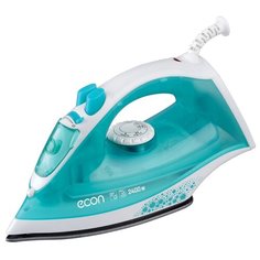 Утюг ECON ECO-BI2401 бирюзовый/белый