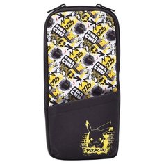 HORI Защитный чехол Slim Pouch Pikachu для консоли Nintendo Switch (NSW-231U) черный/желтый