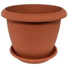 Горшок ТЕК.А.ТЕК Le Jardin 104 терракотовый