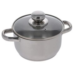 Кастрюля Амет Славяна 1с854 1,5 л, серебристый