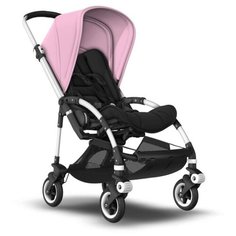 Прогулочная коляска Bugaboo Bee⁵ alu/black/soft pink, цвет шасси: серебристый