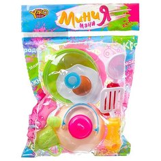 Набор продуктов с посудой Yako Мини мания Д93781 разноцветный