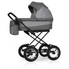 Универсальная коляска Riko Mario Classic (2 в 1) 10 серый
