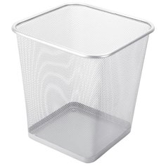 Корзина Berlingo Steel&Style, квадратное основание, 20 л серебристый