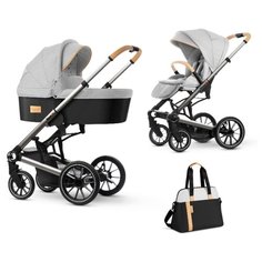 Универсальная коляска Esspero Tour S + сумка (2 в 1) grey