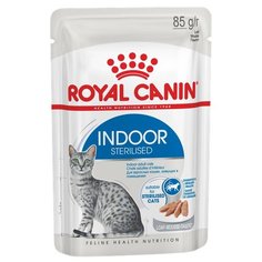 Корм для стерилизованных кошек Royal Canin для живущих в помещении 85 г (паштет)