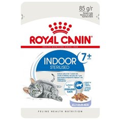 Корм для стерилизованных пожилых кошек Royal Canin для живущих в помещении 85 г (кусочки в желе)