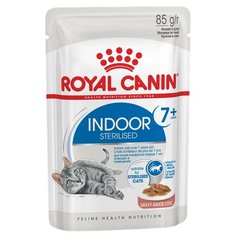 Корм для стерилизованных пожилых кошек Royal Canin для живущих в помещении 85 г (кусочки в соусе)