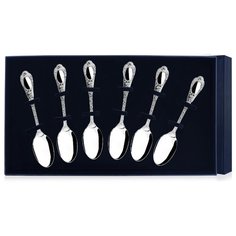 АргентА Набор чайных ложек "Фамильная" (6 предметов)