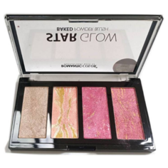 Romantic Color Палетка косметическая Star Glow розовый/бежевый