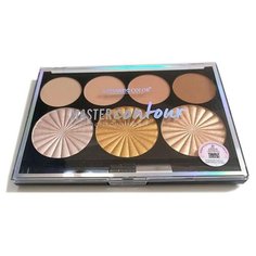 Romantic Color Хайлайтер для лица Master Contour RC6605 бежевый/золотистый