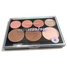 Romantic Color Хайлайтер для лица Master Contour RC6605 розовый/коричневый