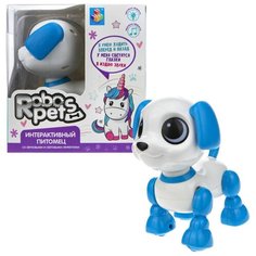 Робот 1 TOY Robo Pets Робо-щенок mini голубой