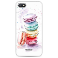 Чехол-накладка Case Place силиконовый с рисунком для Xiaomi Redmi 6A (34150) пирамидка макарони 2