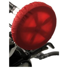 Чудо-Чадо Чехлы на колеса коляски CHK01 4 шт красный
