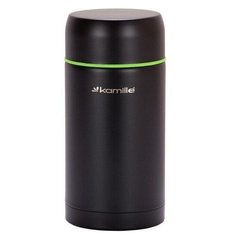 Классический термос Kamille KM-2093 (1л ) черный