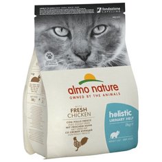 Корм для кошек Almo Nature Holistic, профилактика МКБ, с курицей 2 кг