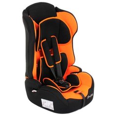 Автокресло группа 1/2/3 (9-36 кг) BamBola Primo, черный/оранжевый