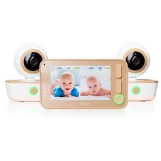 Видеоняня Ramili Baby RV1300x2 белый/золотой