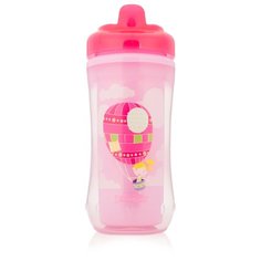 Поильник-непроливайка Dr. Browns Hard-Spout Insulated Cup, 300 мл розовый