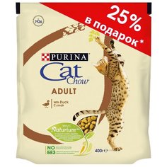 Корм для кошек CAT CHOW с уткой 400 г