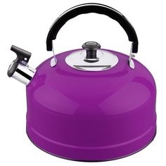 Irit Чайник со свистком IRH 2.5 л, фиолетовый