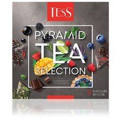 Чай Tess Pyramid collection ассорти в пирамидках подарочный набор, 45 шт.